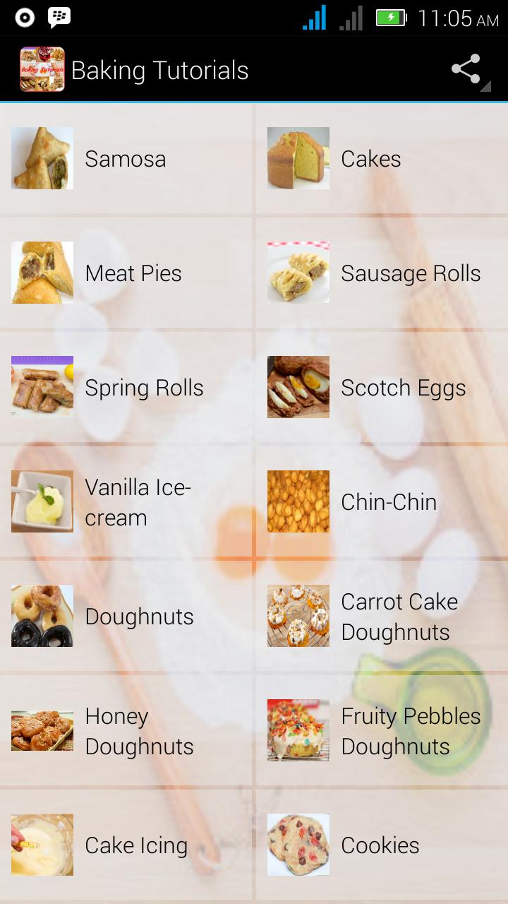 Baking Tutorials