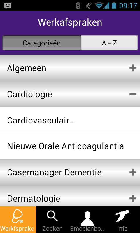 Werkafspraken