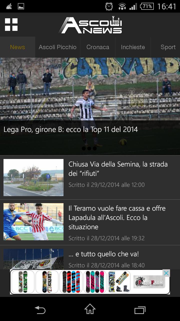 Ascoli News