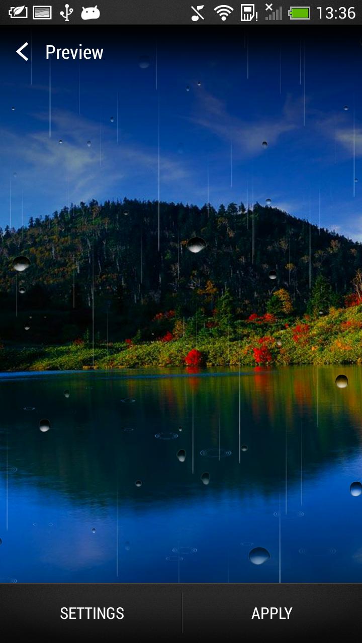 Water Drop Live Wallpaper