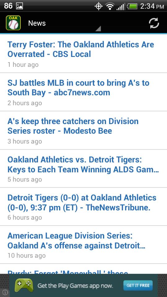 Oakland Baseball