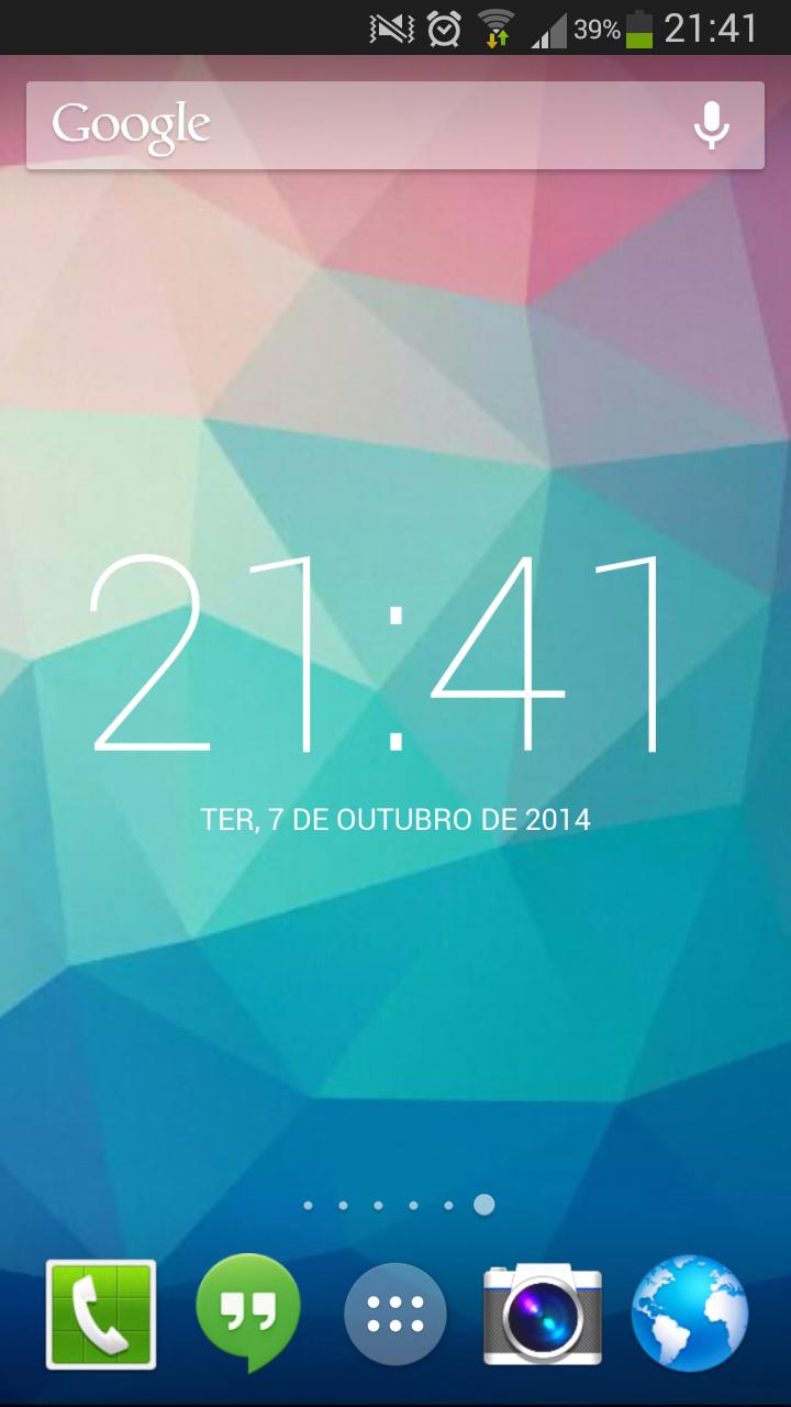 Roboto Clock Widget