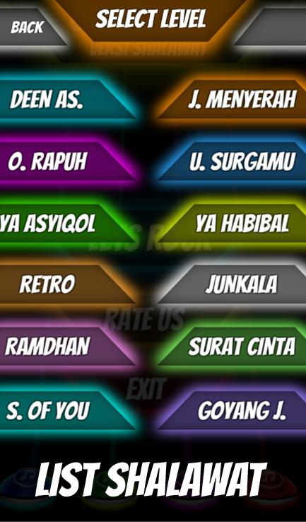 Guitar tiles heroes - shalawat (DeenAsalam,Ya....)
