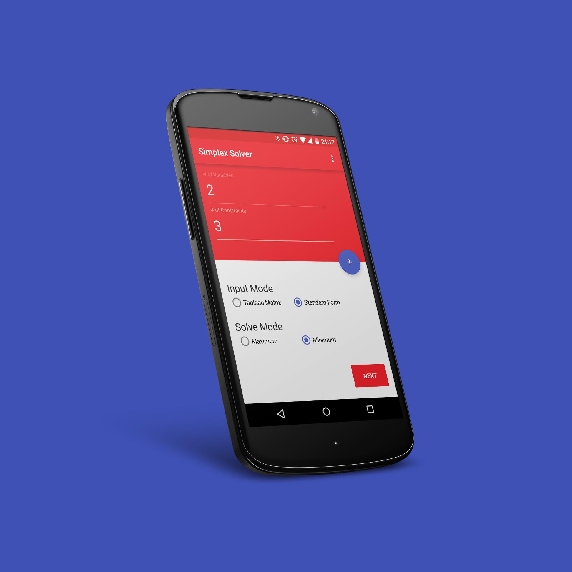 Simplex Solver (Beta)