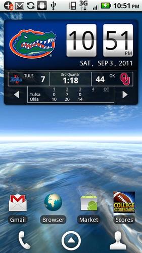 Florida Gators Live Clock