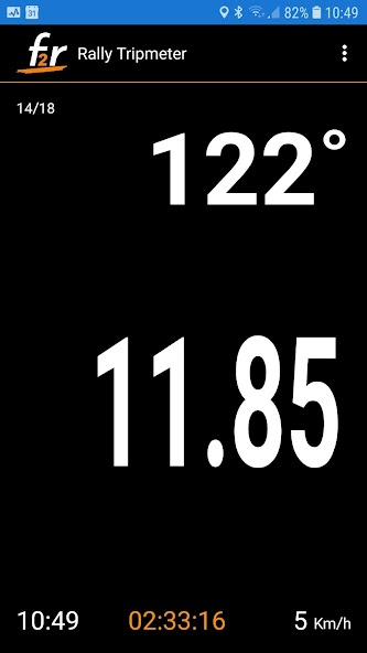 F2R Rally Tripmeter