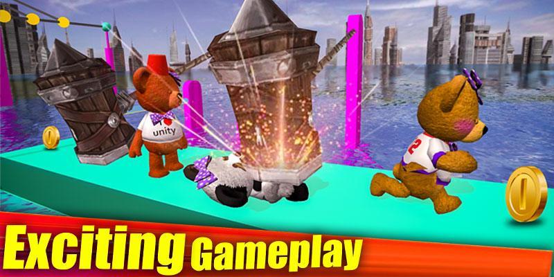 Teddy Fun Run - New Water Park Game 2019