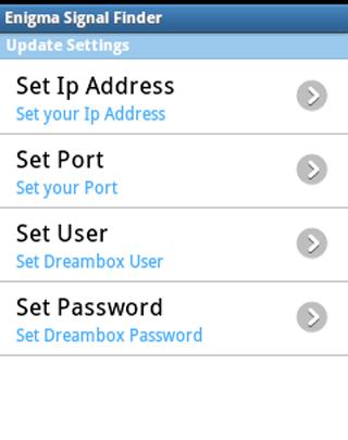 Dreambox Signal Finder