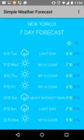 Simple Weather Forecast