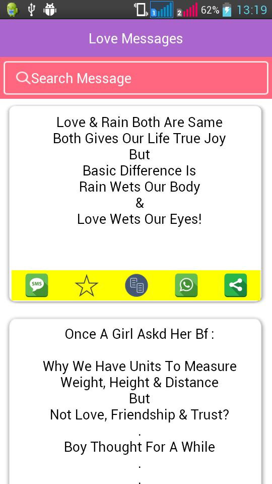 Love Messages 2019