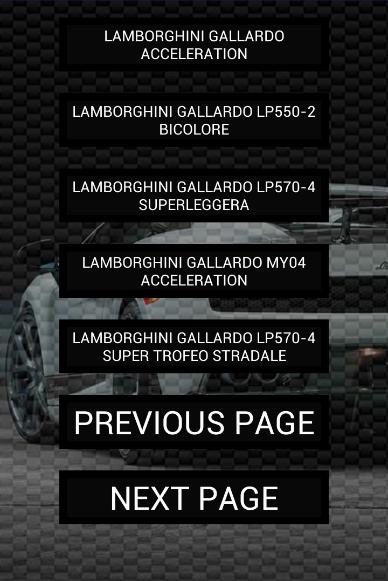 Engine sounds of Gallardo