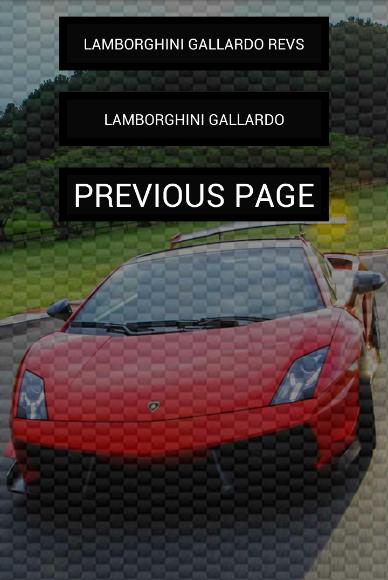 Engine sounds of Gallardo