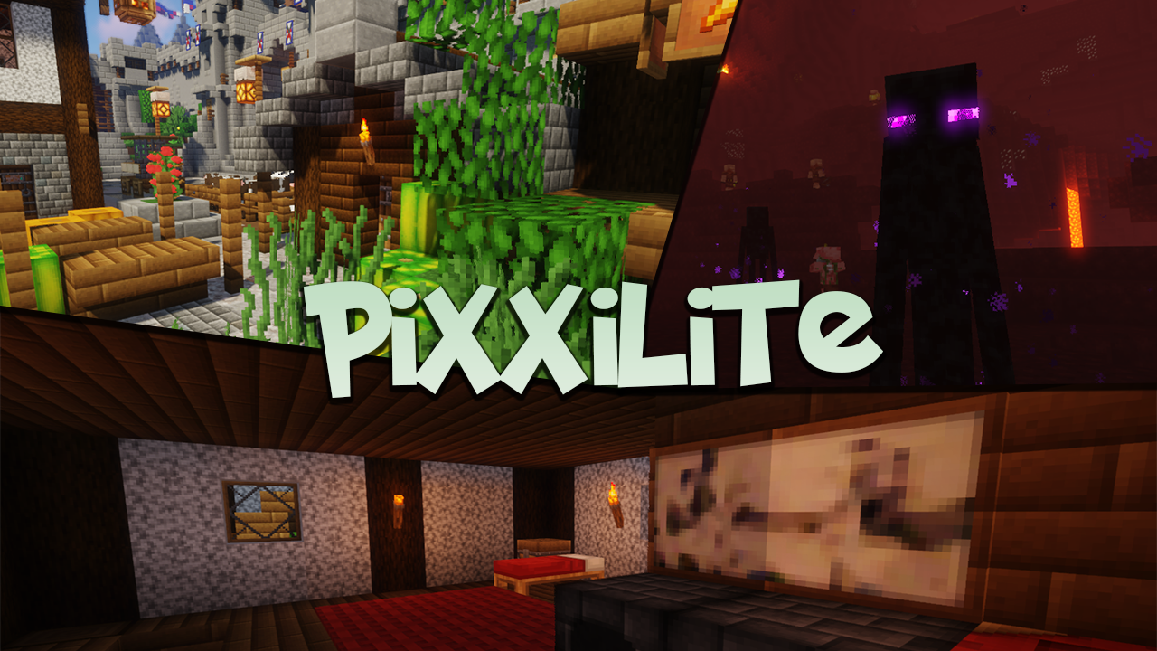 Minecraft Pixxilite 리소스 팩