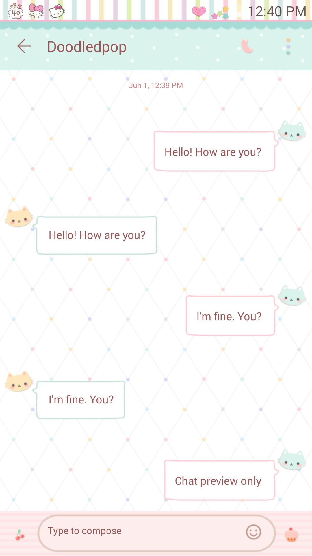 Meow GO SMS