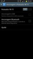 Tethering shortcut