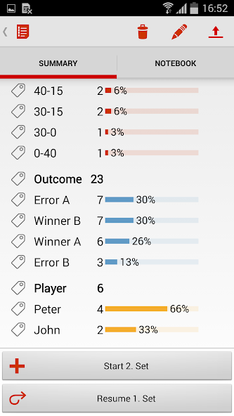 myDartfish Note