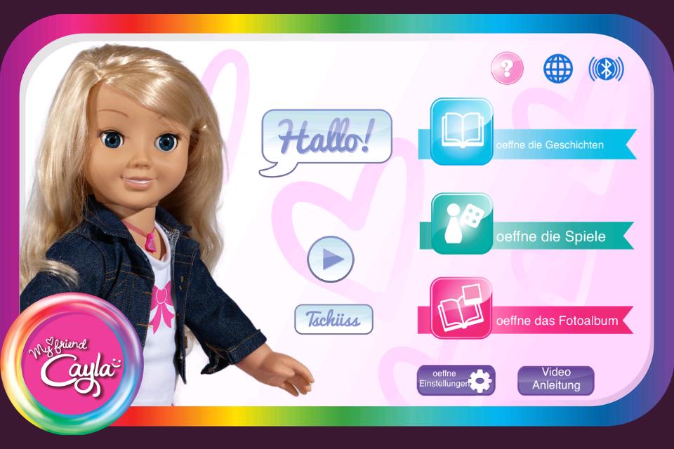 My friend Cayla App (Deutsche)