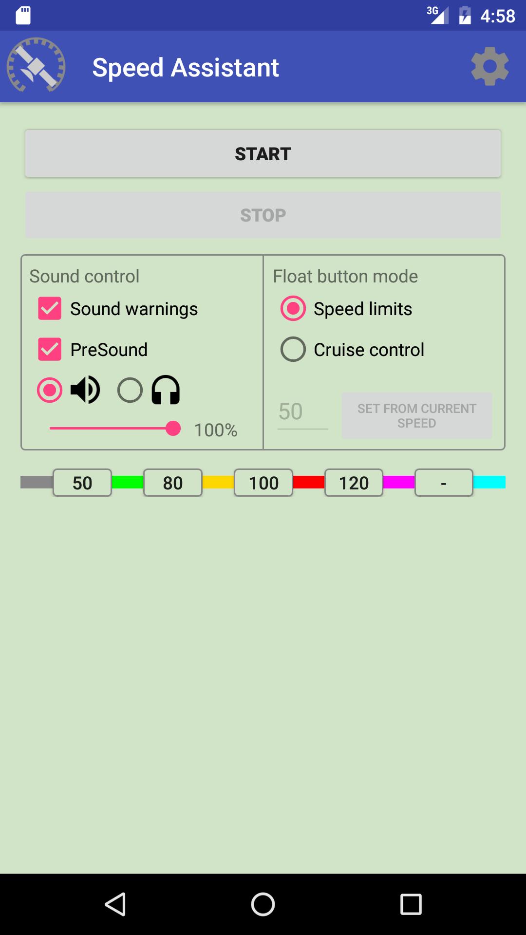 Speed Assistant