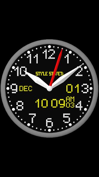 3D Analog Clock-7