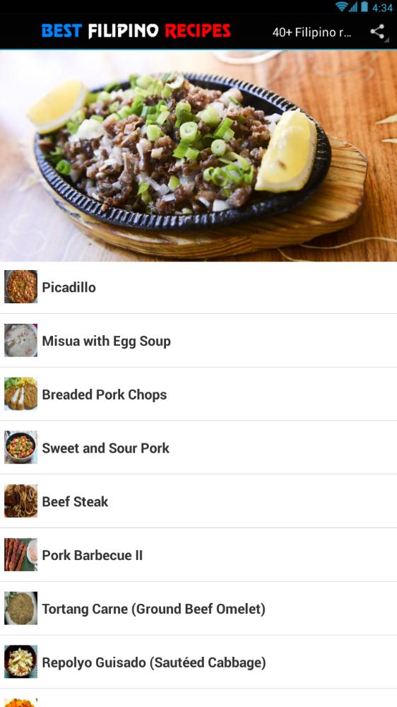 40 + Filipino Recipes Food