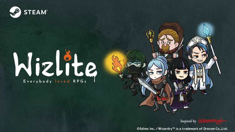 Новая работа RPG «Wizlite», которая сочетает в себе дух классического «колдовства», и элементы Roguelite будут запущены 5 декабря.