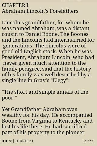 Young Abraham Lincoln