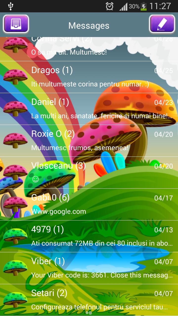 GO SMS Dreamland