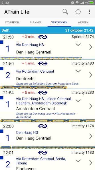 ATrain Lite traininfo NL