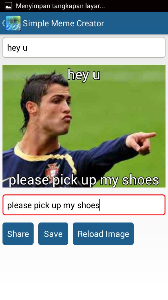 Simple Meme Creator
