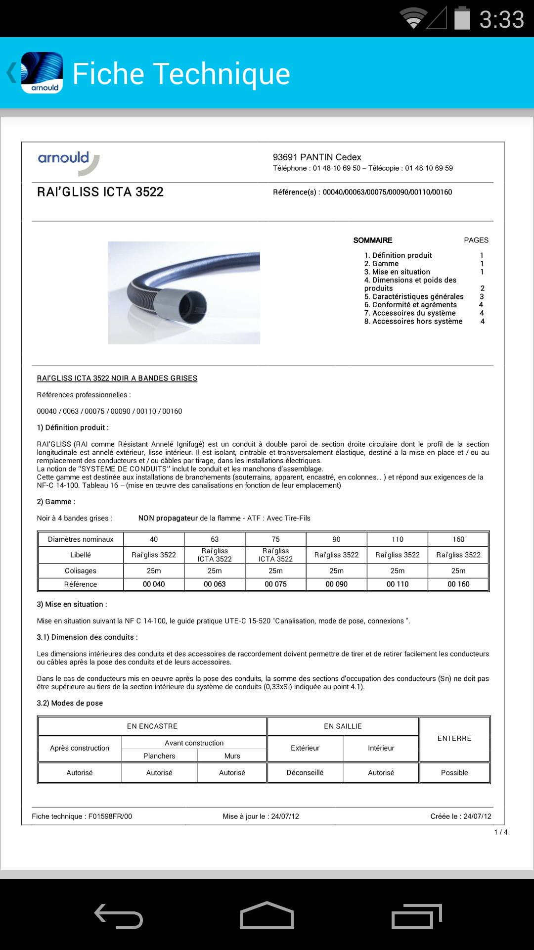 Conduits