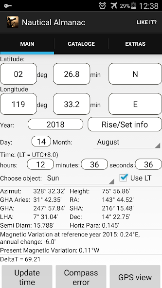 Nautical Almanac