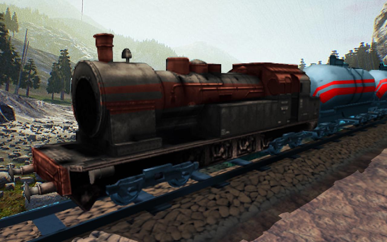 Oil Tanker Train Transporter Drive : Indian Train
