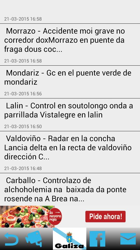 Controles y Radares de Galicia