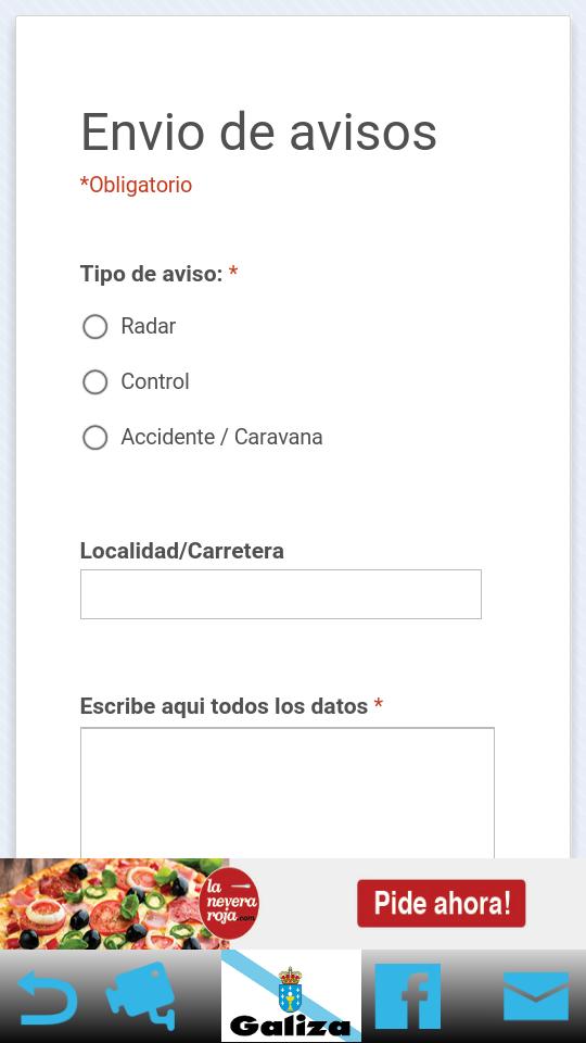 Controles y Radares de Galicia