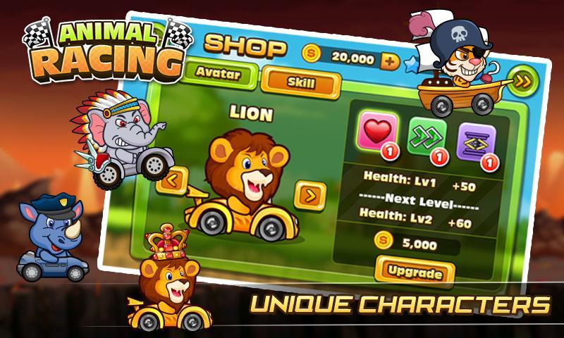 Animal Racing Return