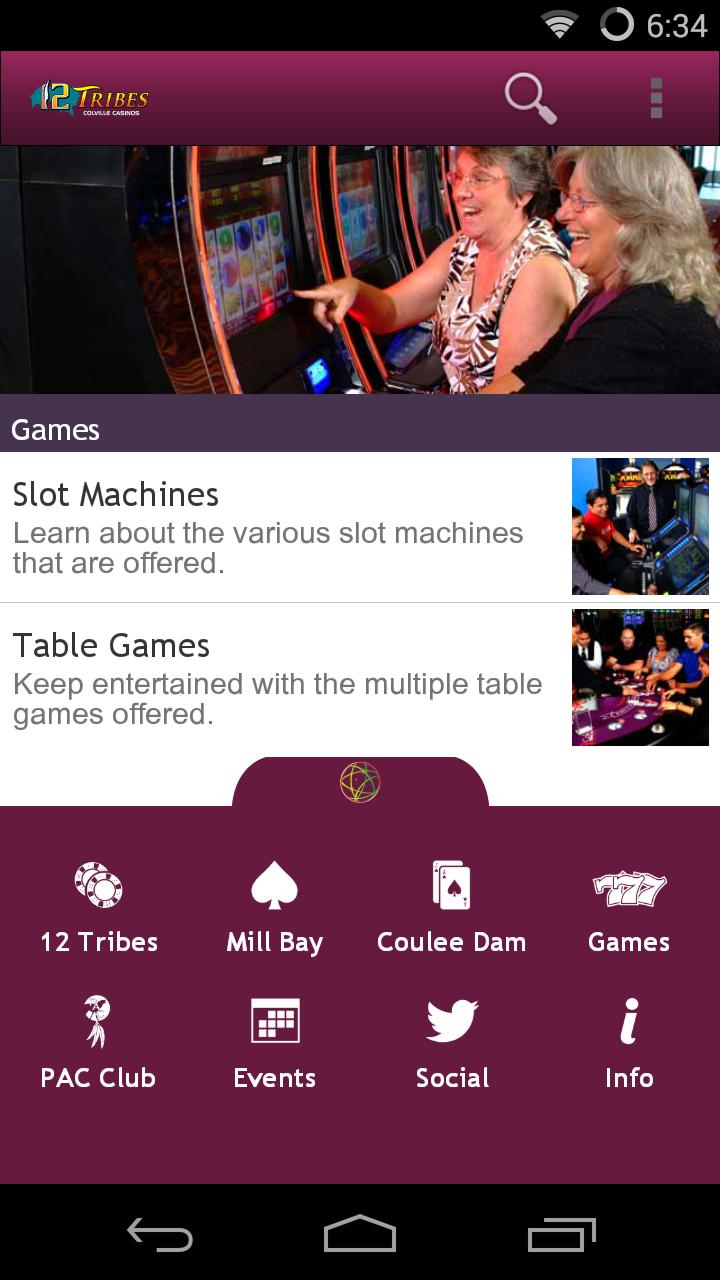 12 Tribes Colville Casinos