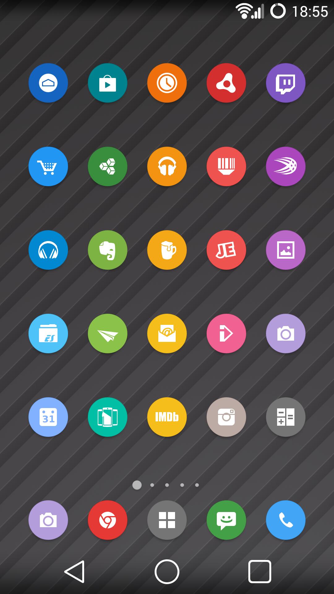 Etched Material Icons (Free)