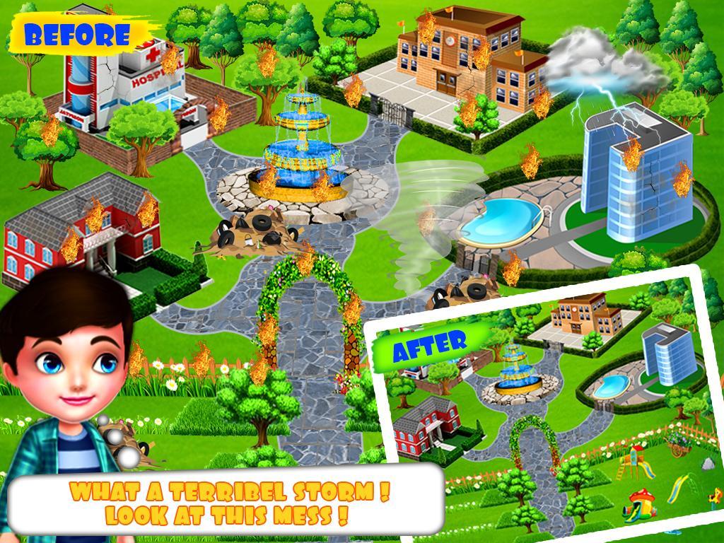 Super Kids Firefighters Rescue Team