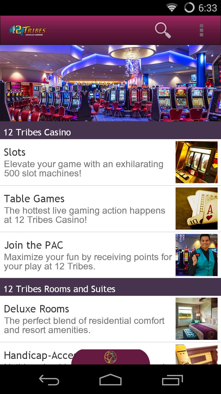 12 Tribes Colville Casinos