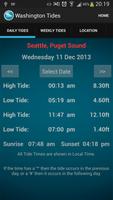 Washington Tide Times