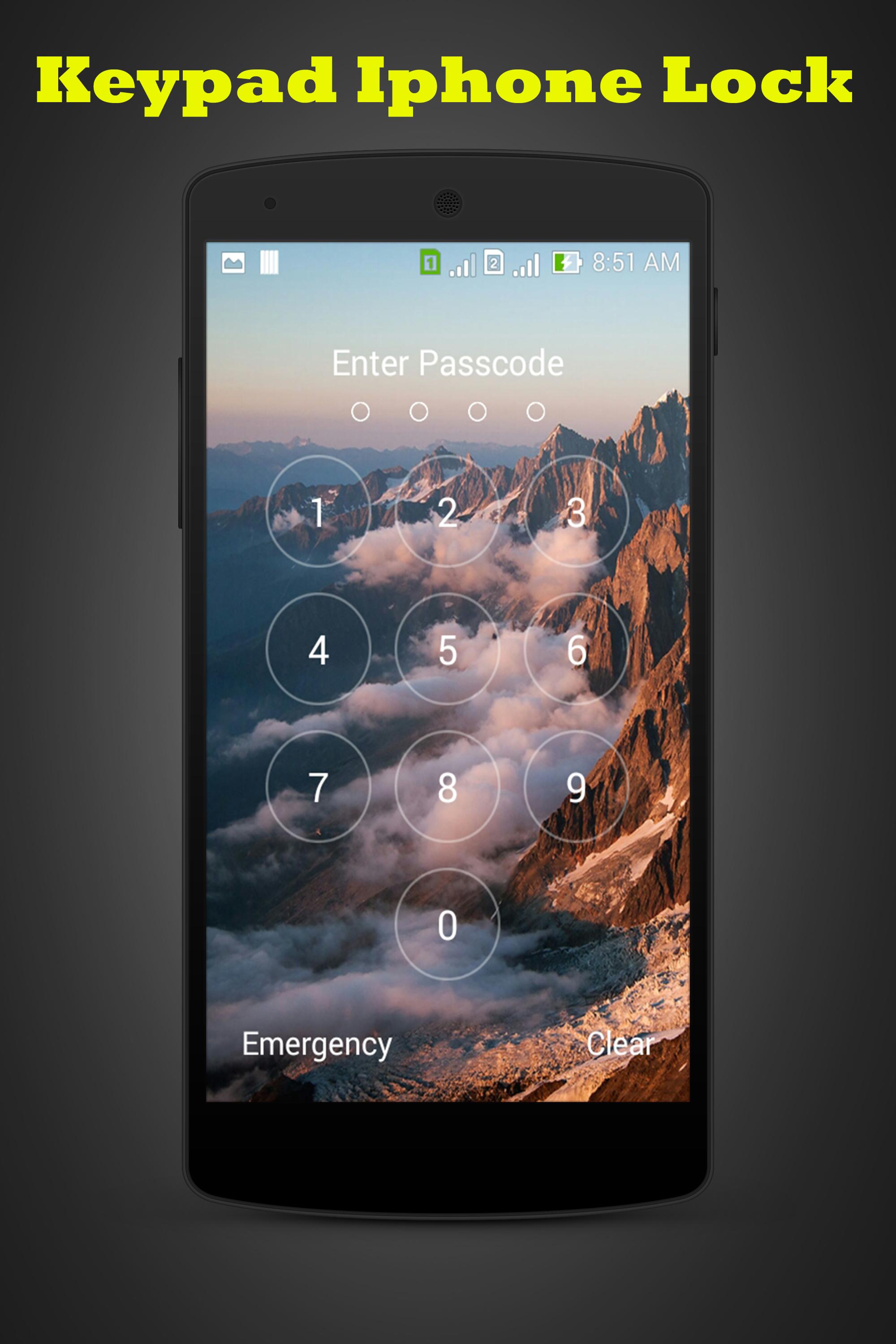 Passcode Keypad - Iphone Lock