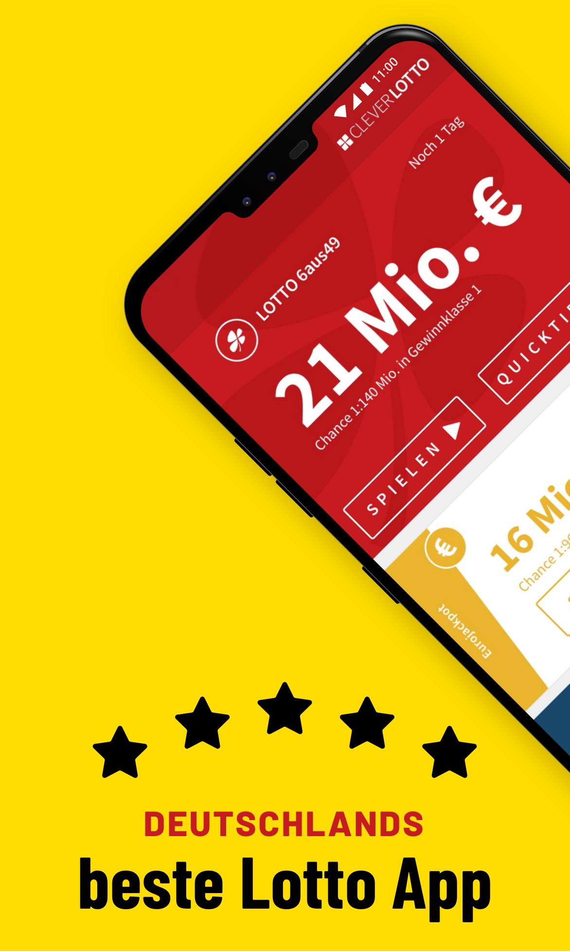 Clever LOTTO & Eurojackpot App