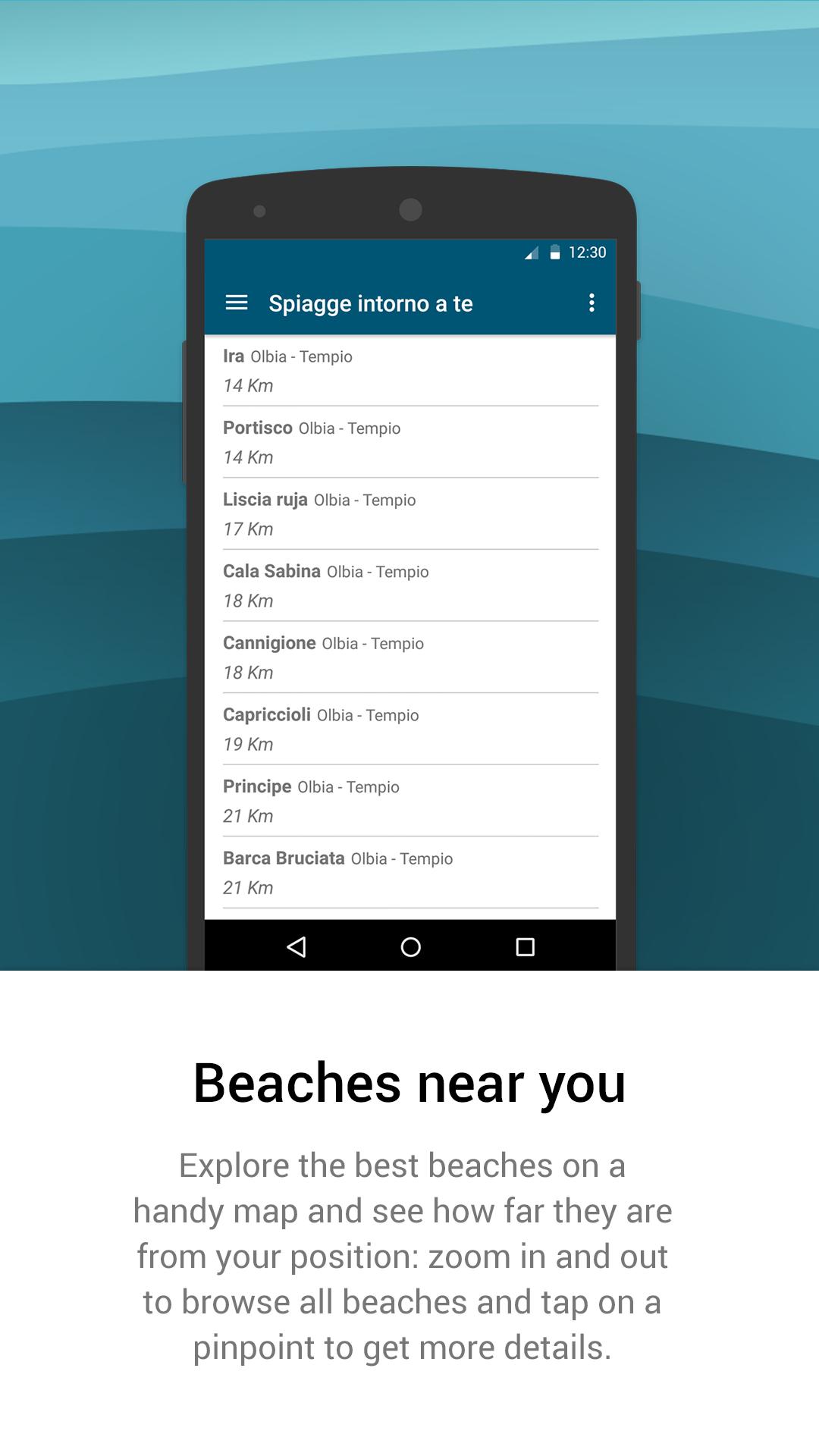 Best beaches Sardinia with map