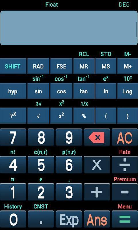 Calculatrice Scientifique