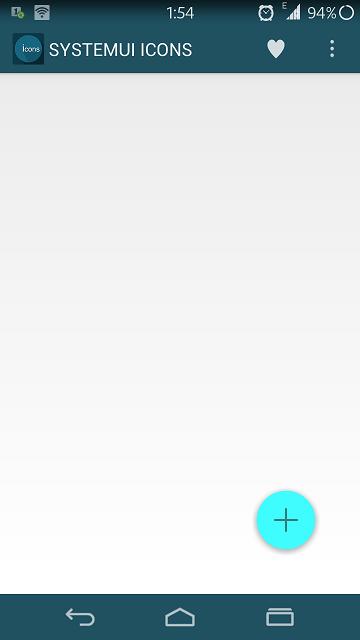 SYSTEMUI ICONS