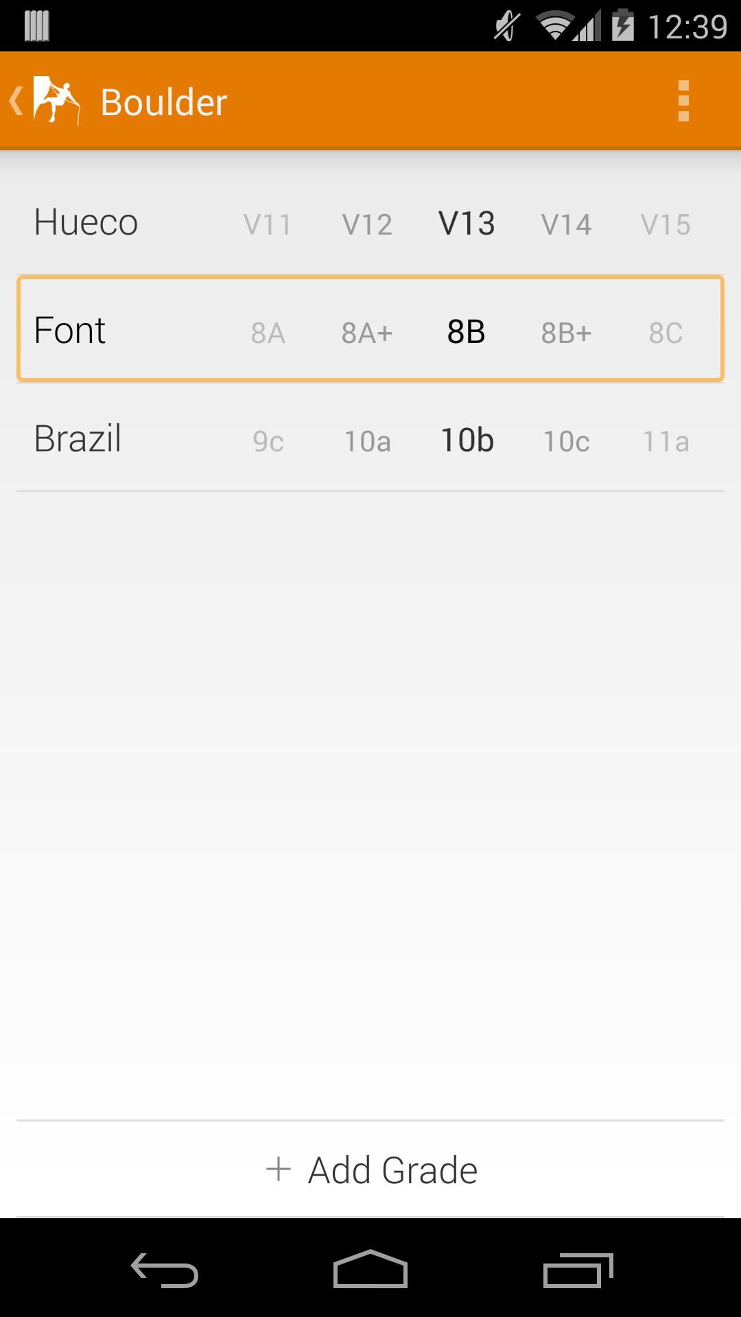 Climbing Grade Converter