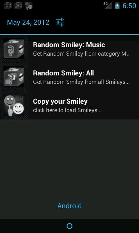 Copy your Smiley