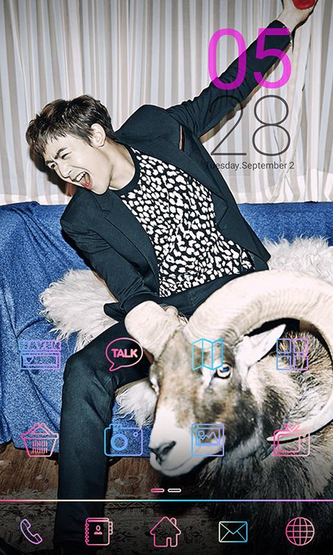 2PM GoCrazy LINELauncher Theme