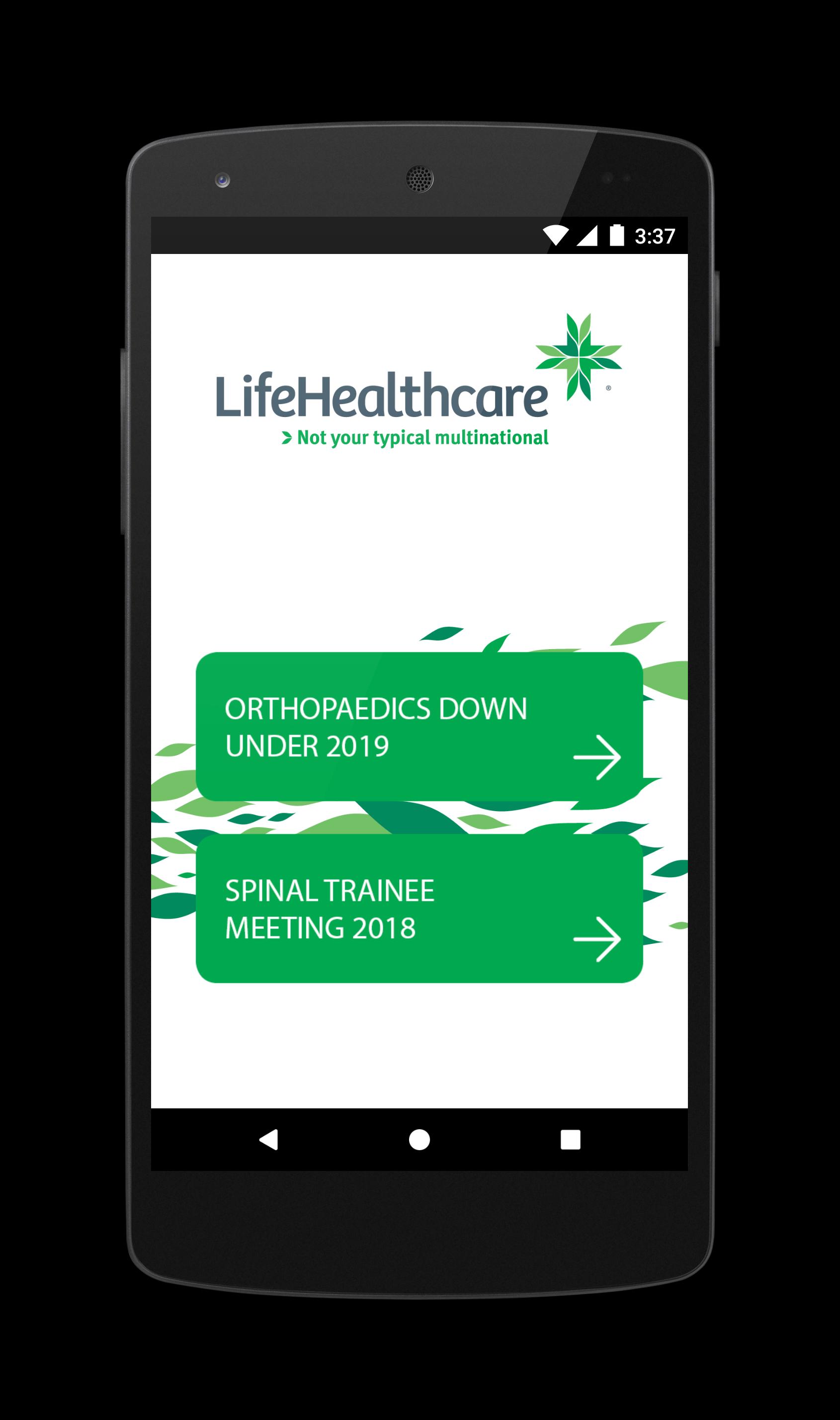 LifeHealthcare Event Portal