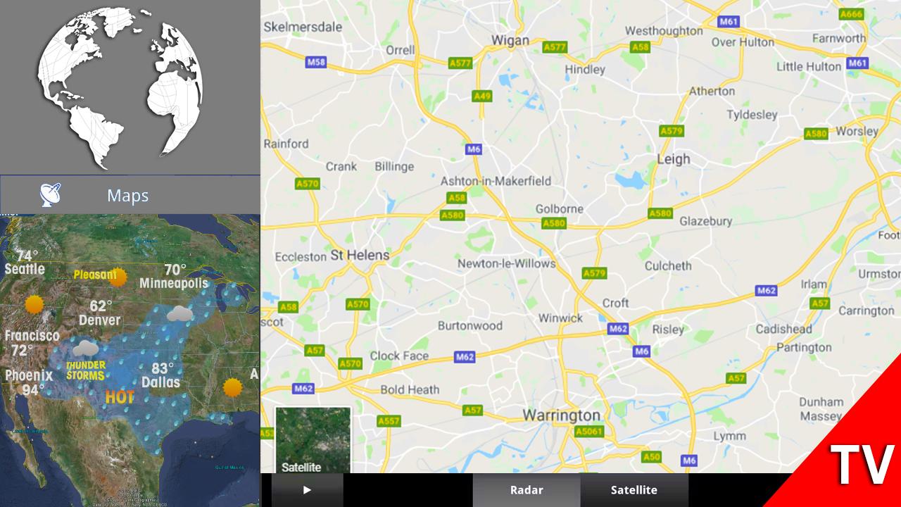 Weather Forecast: Temperature Radar Live Update